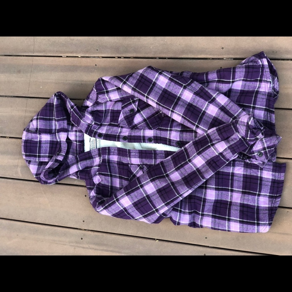 Flannel Jacket-fleece lined-women’s M